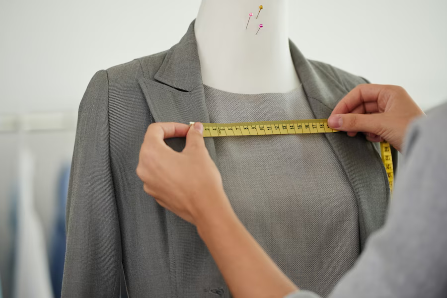 body measurements in online tailoring