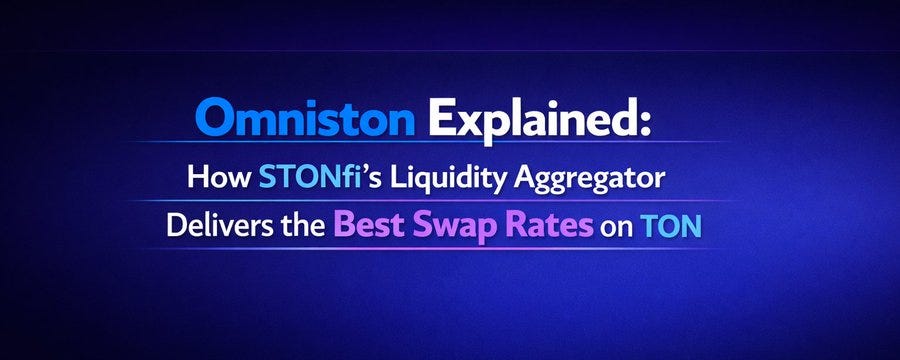 The era of fragmented liquidity on the TON blockchain is over.