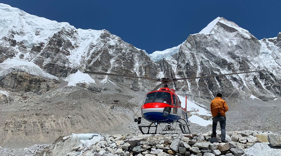 Soaring to New Heights: Evaluating the Value of an Everest Helicopter