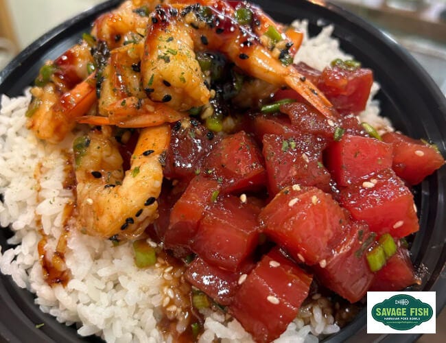 Savage Fish Hawaiian Poke Bowls near Provo Utah