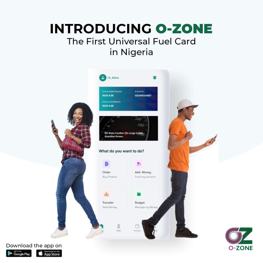 introducing o-zone fuel card