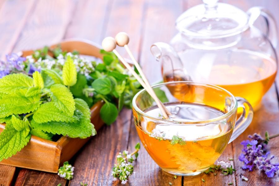 Fast way to lose weight effectively with green tea and mint