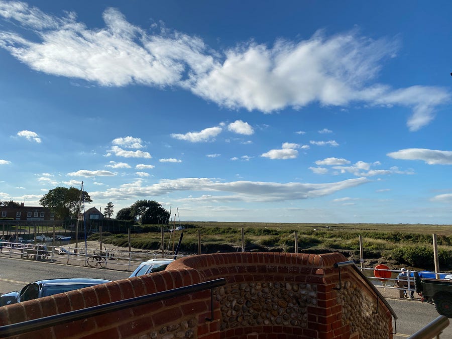 spent a long weekend in Blakeney, on the north Norfolk coast