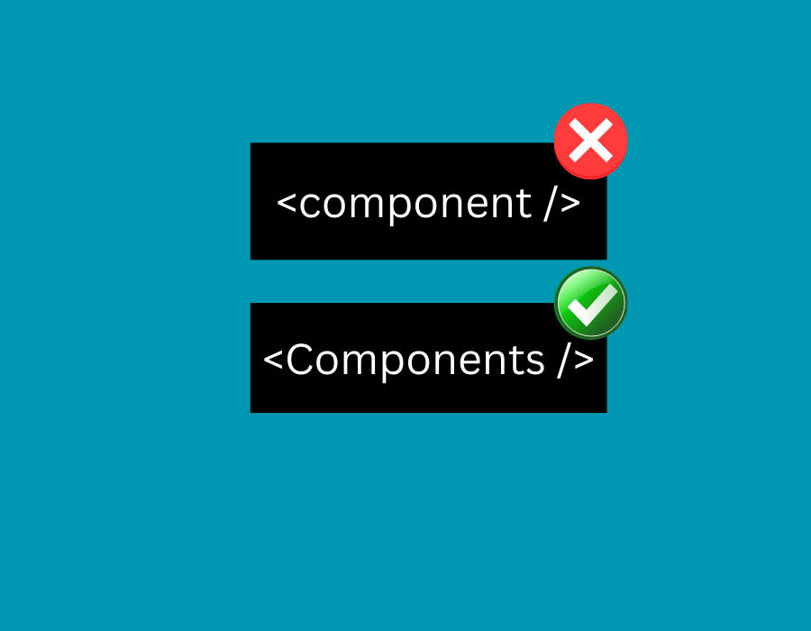 Why do React components need to start with capital letters?