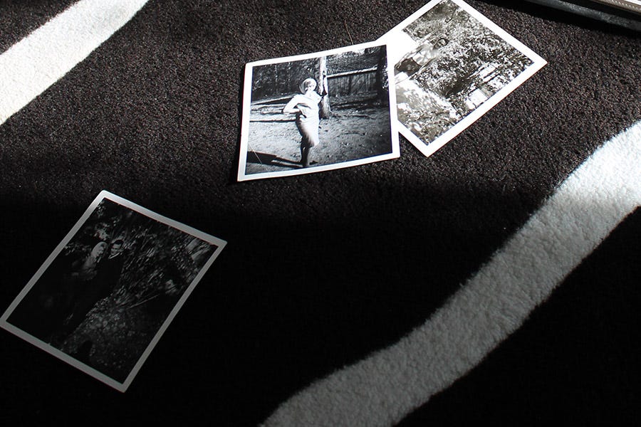 Old Black & White photo prints