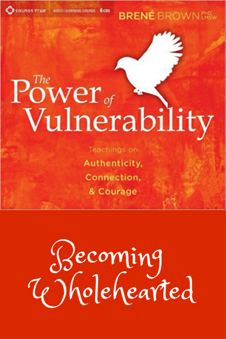 Book Power of Vulnerability by Brene Brown