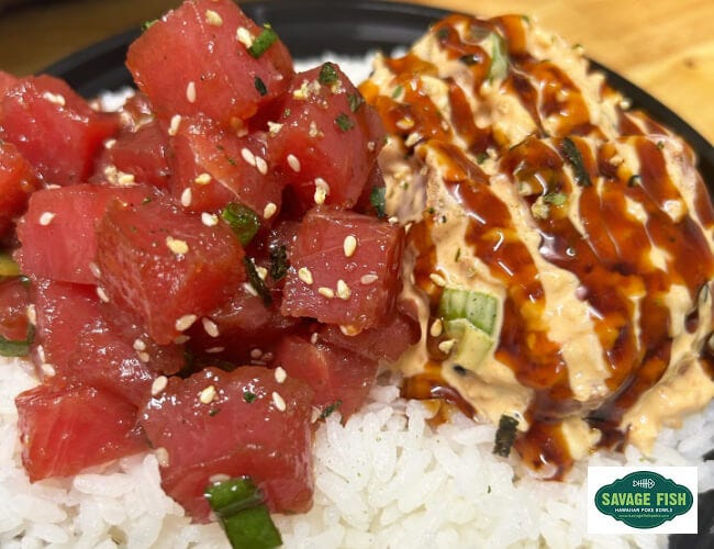 Savage Fish Hawaiian Poke Bowls near Provo Utah