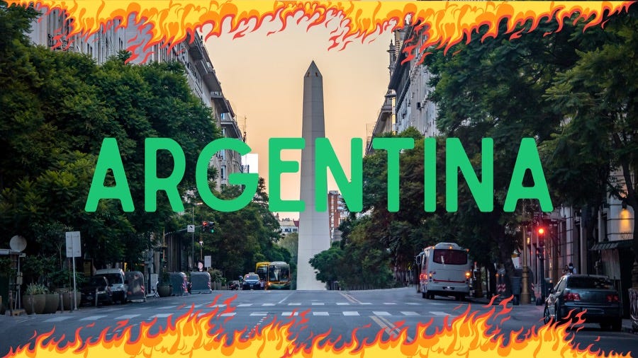 Argentina experiencing a heat wave