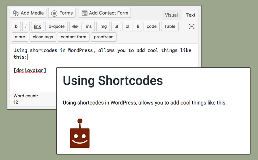 Custom Shortcode in WordPress