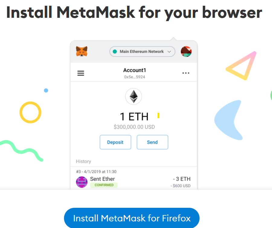 Install metamask for firefox