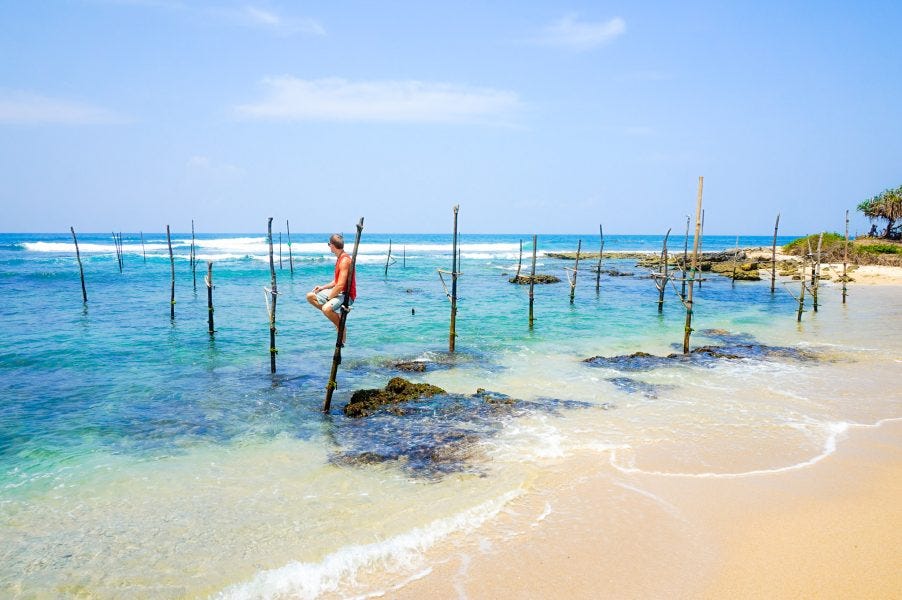 Stilt Fishing