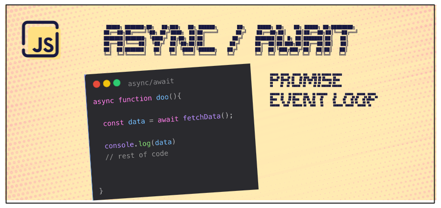 If Javascript is single-threaded, how can ‘await’ wait ?