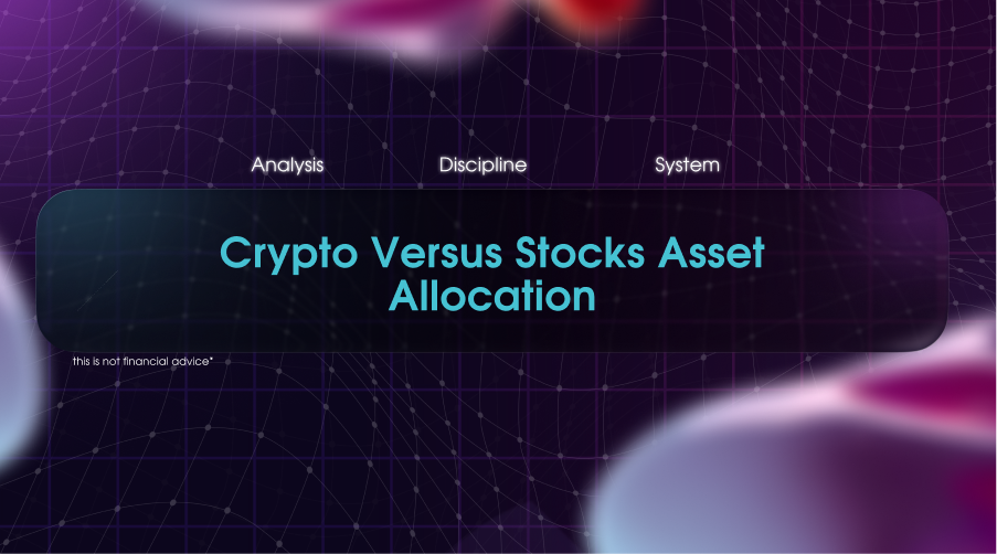 Crypto Versus Stocks Asset Allocation