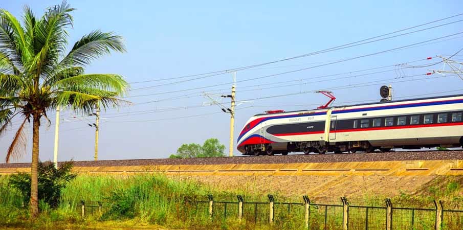 Train in Laos