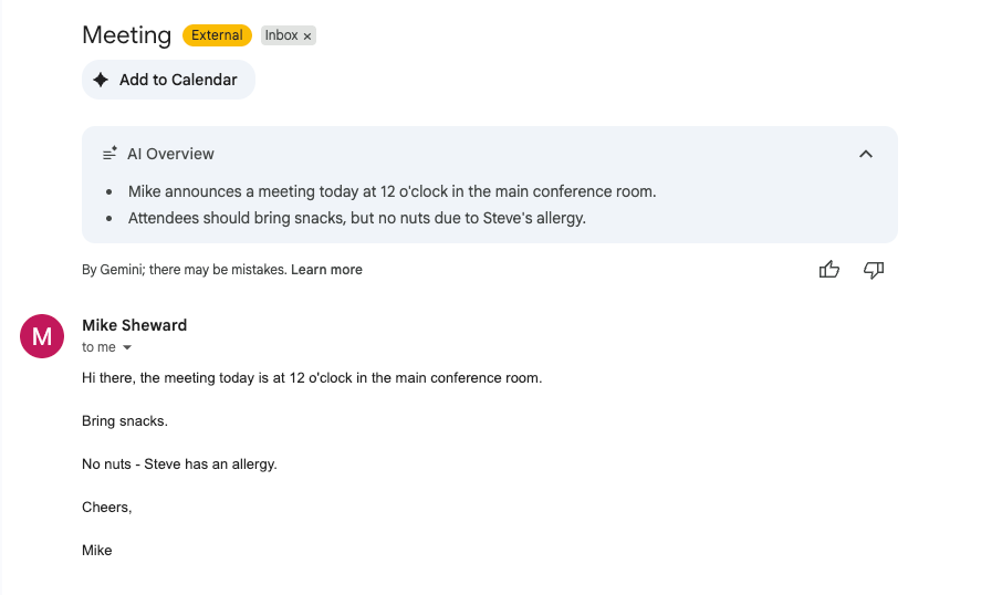Recruiting Google Gemini’s Email Summarizer as a Phishing Aid