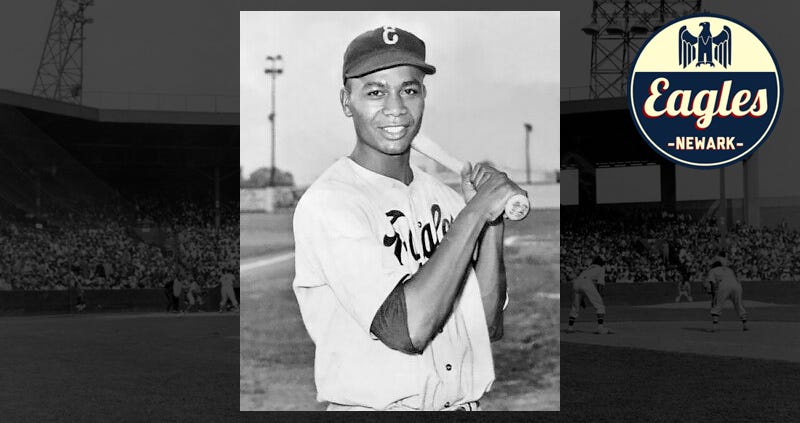 Men's Teambrown Larry Doby Baseball Hall of Fame Logo Newark