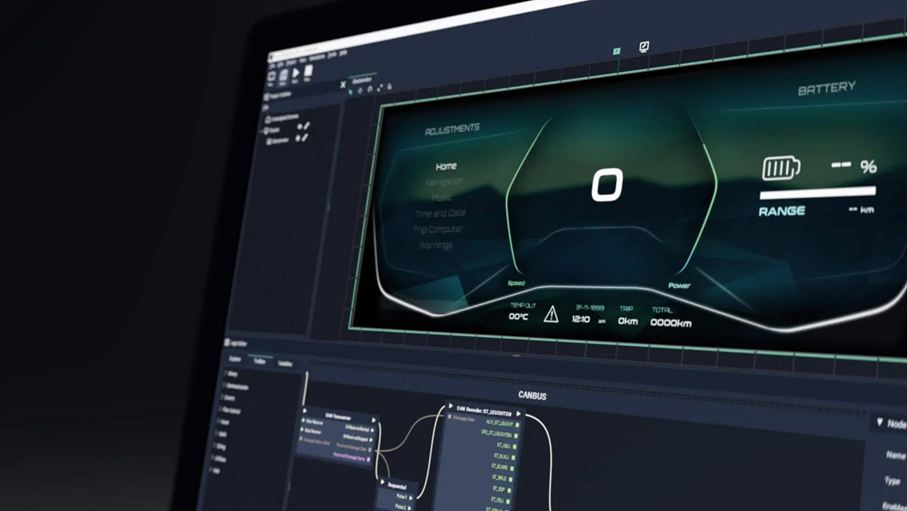 With Incari Studio, the design of cockpits can be redesigned even without programming knowledge and costly modifications.