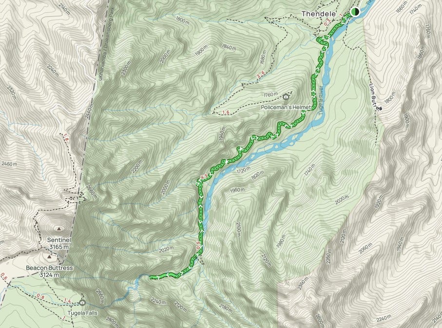 Tugela Gorge Trail