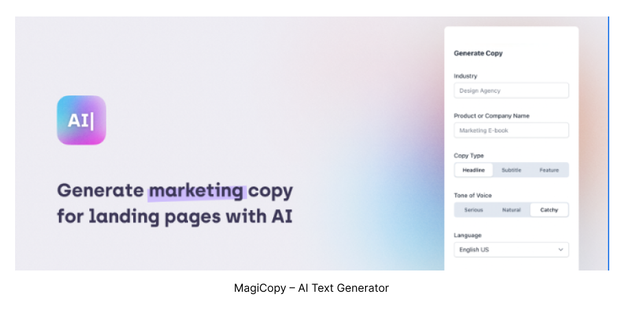 MagiCopy — AI Text Generator