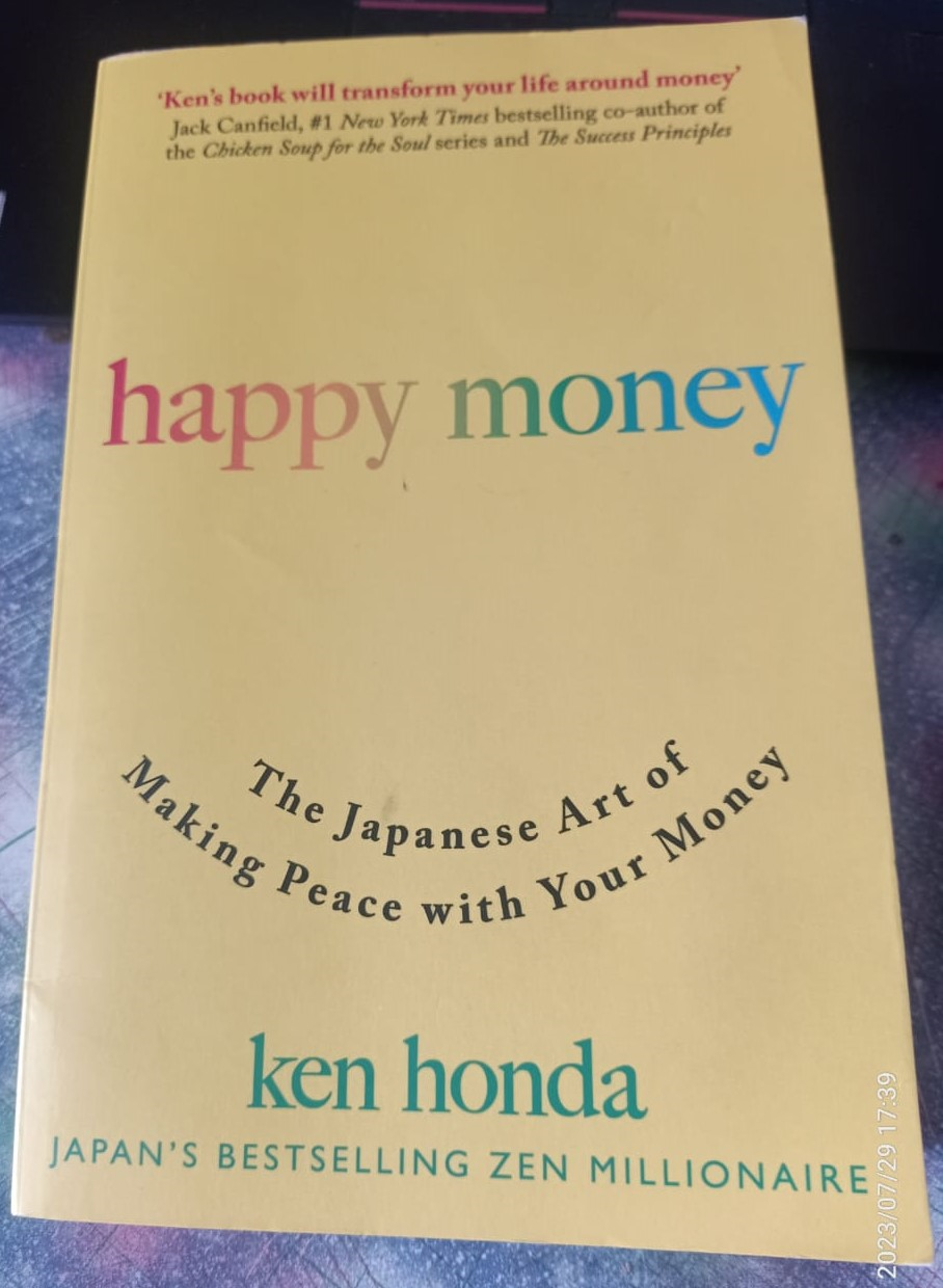 Happy Money Book by Ken Honda
