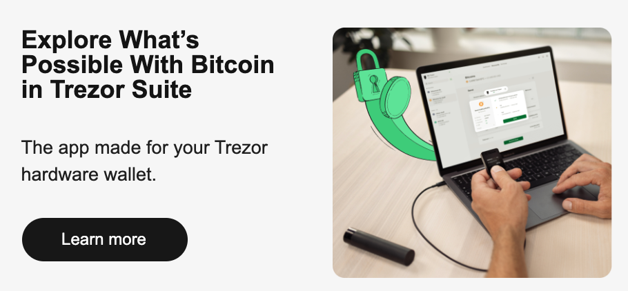 Learn more about Trezor Suite