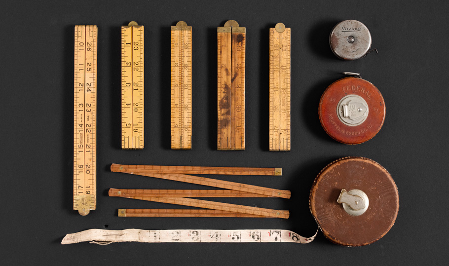 old measurement tools