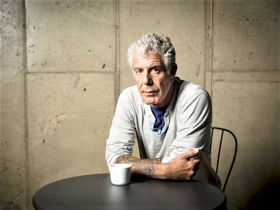 Now you can eat like Anthony Bourdain