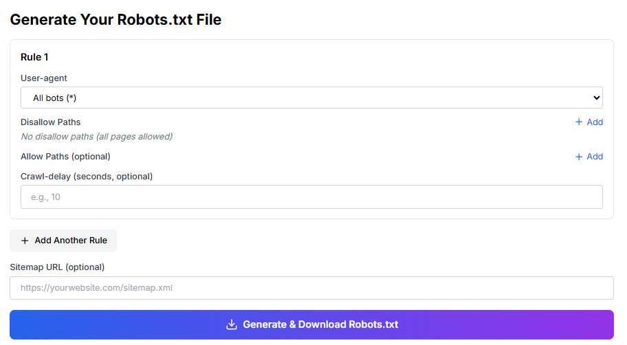 Robots.txt A Simple Way to Create Robots.txt Files and Improve Website SEO