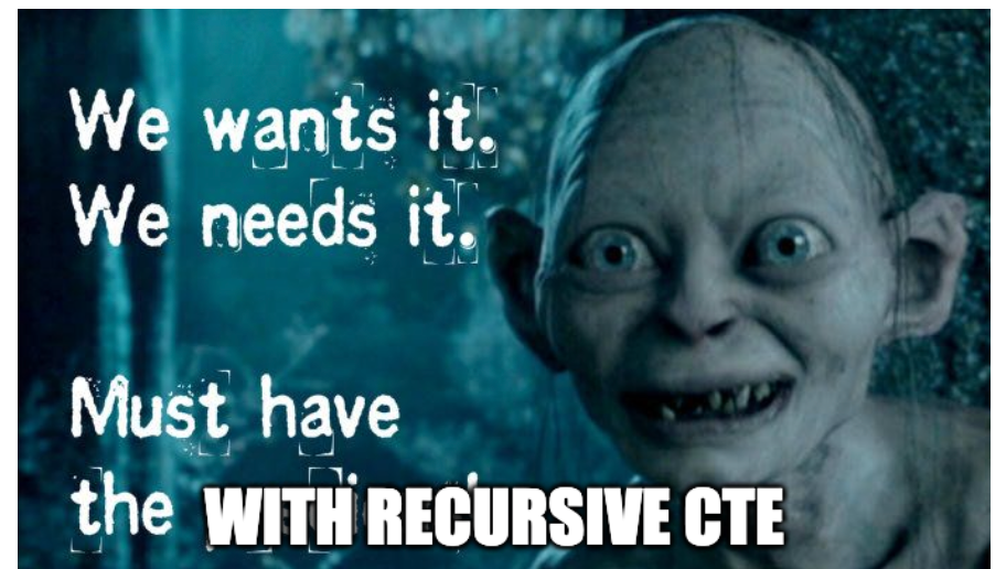 WITH RECURSIVE: One MySQL Function to Rule Them All
