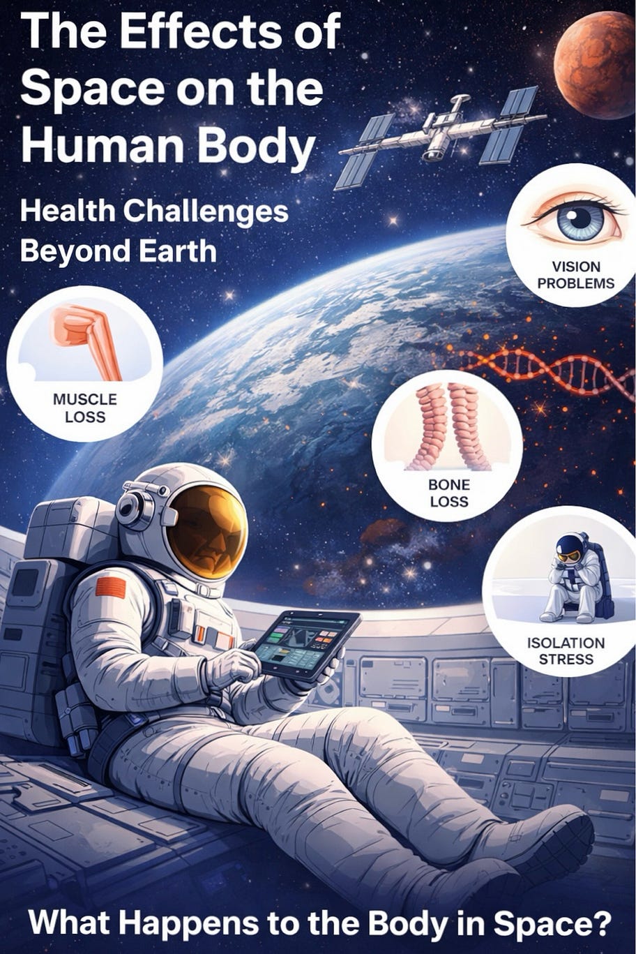 Life in Space: What Happens to the Human Body Beyond Earth Life in Space: What Happens to the Human Body Beyond Earth