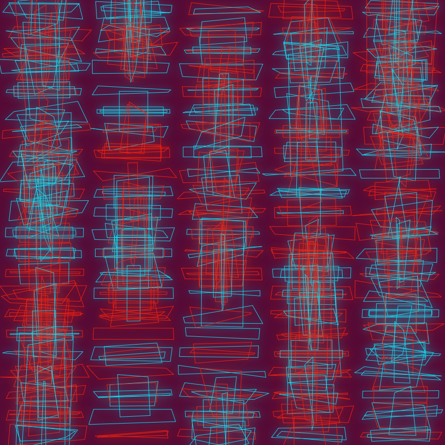 Mad Rooms: Generative Architecture of Colorful Chaos