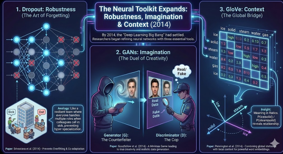 Algo (28 /40)The Neural Toolkit Expands: Robustness, Imagination & Context (2014)