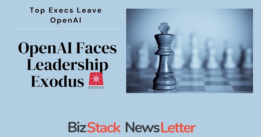 OpenAI Faces Leadership Exodus 🚨