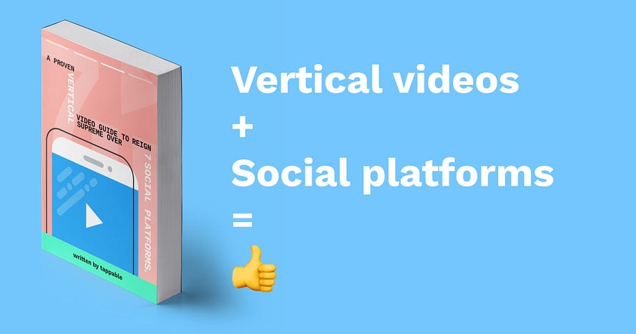 Tappable Vertical video ebook