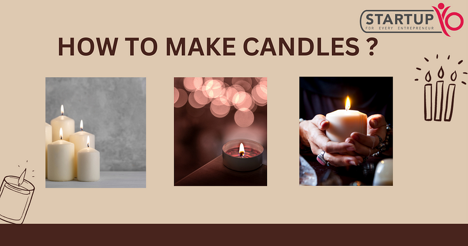 How to make candles.
