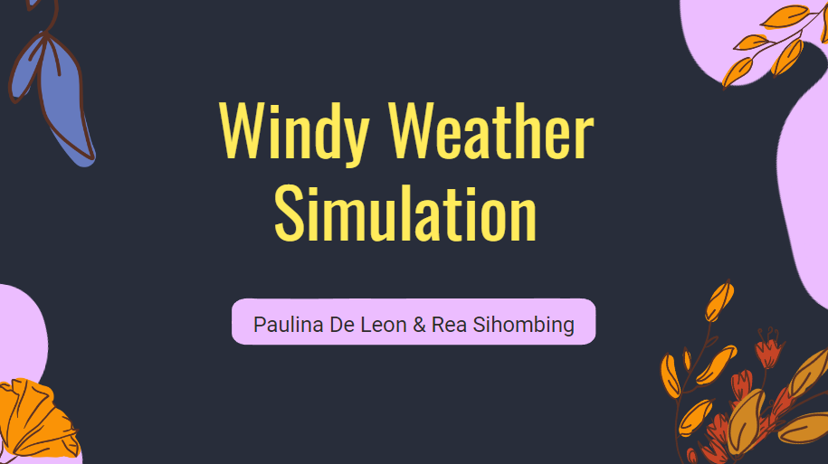 P5JS Windy Weather Simulation Project