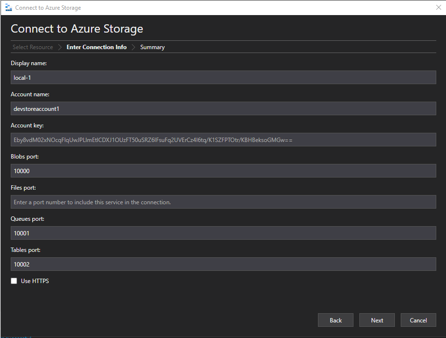 Connect to Azure Storage — Azure Storage Explorer