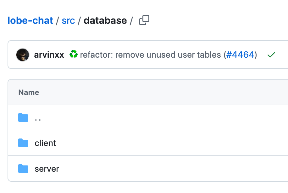 Usage of Dexie, an IndexedDB wrapper, in Lobechat