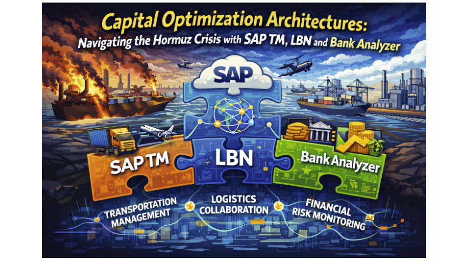 Capital Optimization Architectures: Navigating the Hormuz Crisis with SAP TM , LBN and Bank…