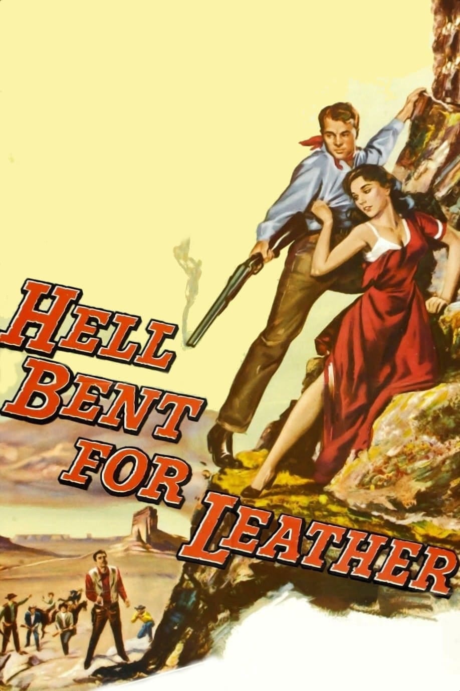 Hell Bent for Leather (1960) | Poster