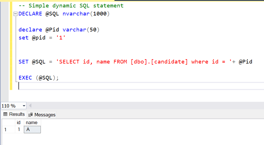 Dynamic SQL: Building Queries at Runtime for Flexibility and Efficiency