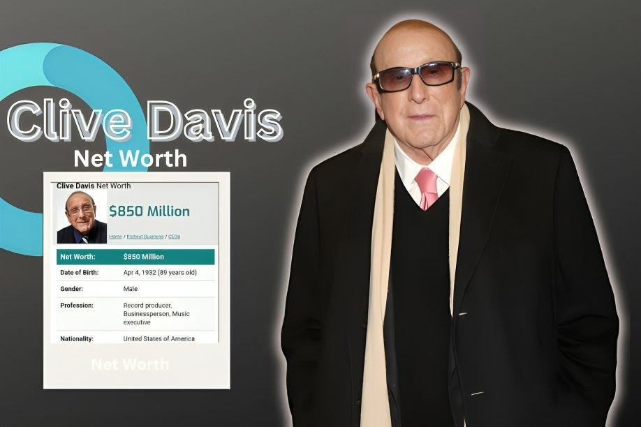 The Power of Hitmaking: Demystifying Clive Davis Net Worth and Legacy by The Entrepreneur Magazine
