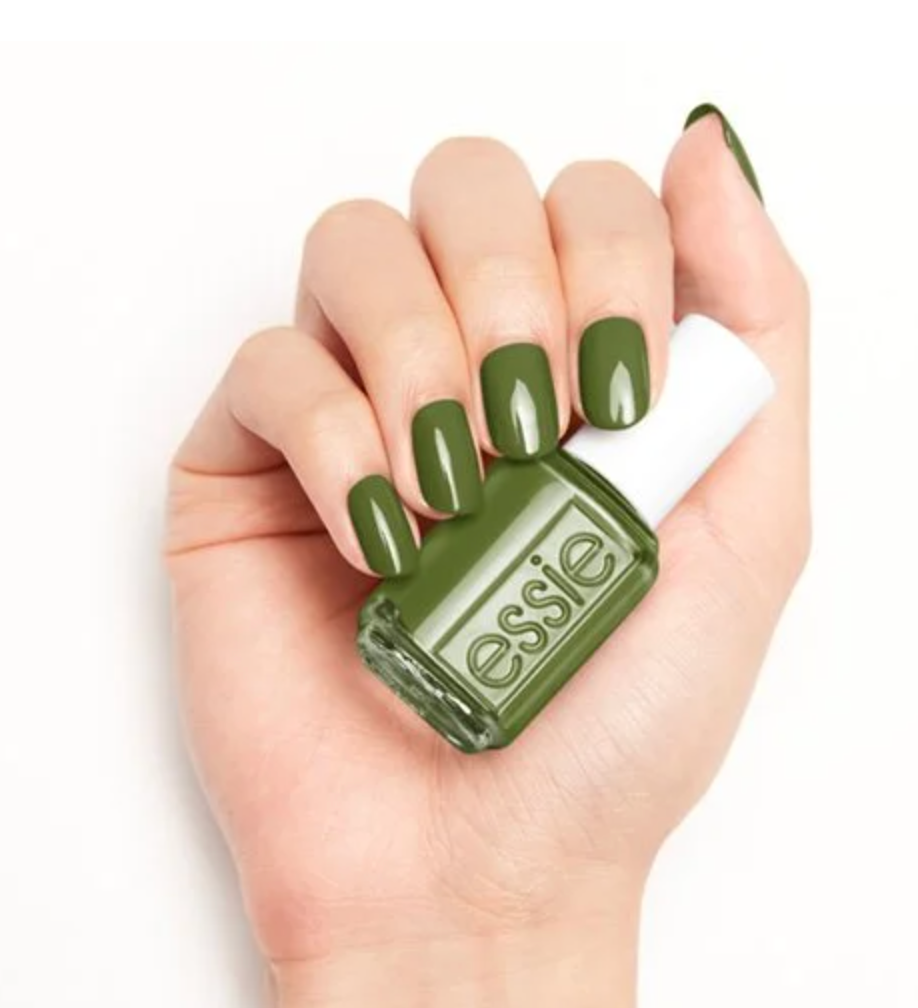 green nail colors designs for spring 2024