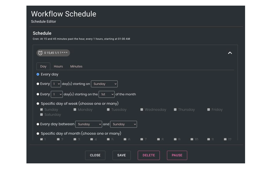 The Workflow scheduler of Coupang SCM Workflow