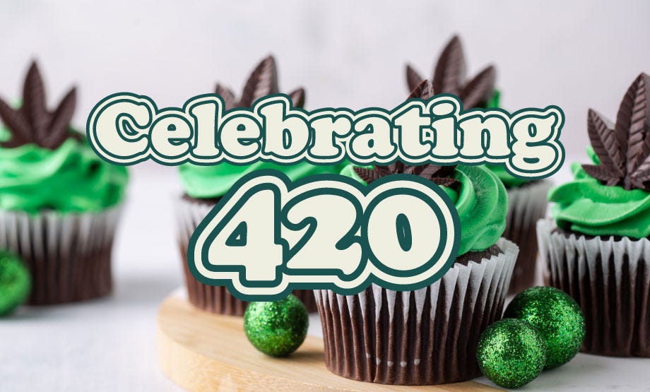 celebrating 420 with cannabis cupcakes