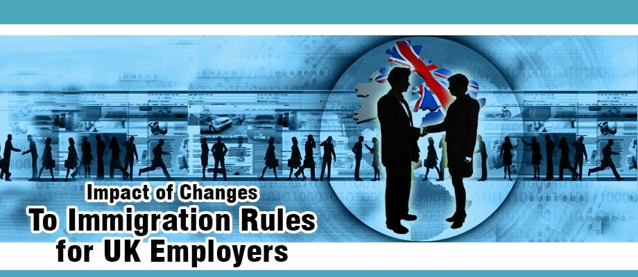 Impact of Changes to Immigration Rules for UK Employers. Get ready for the New Points Based Immigration System.