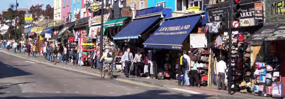 A busy high street