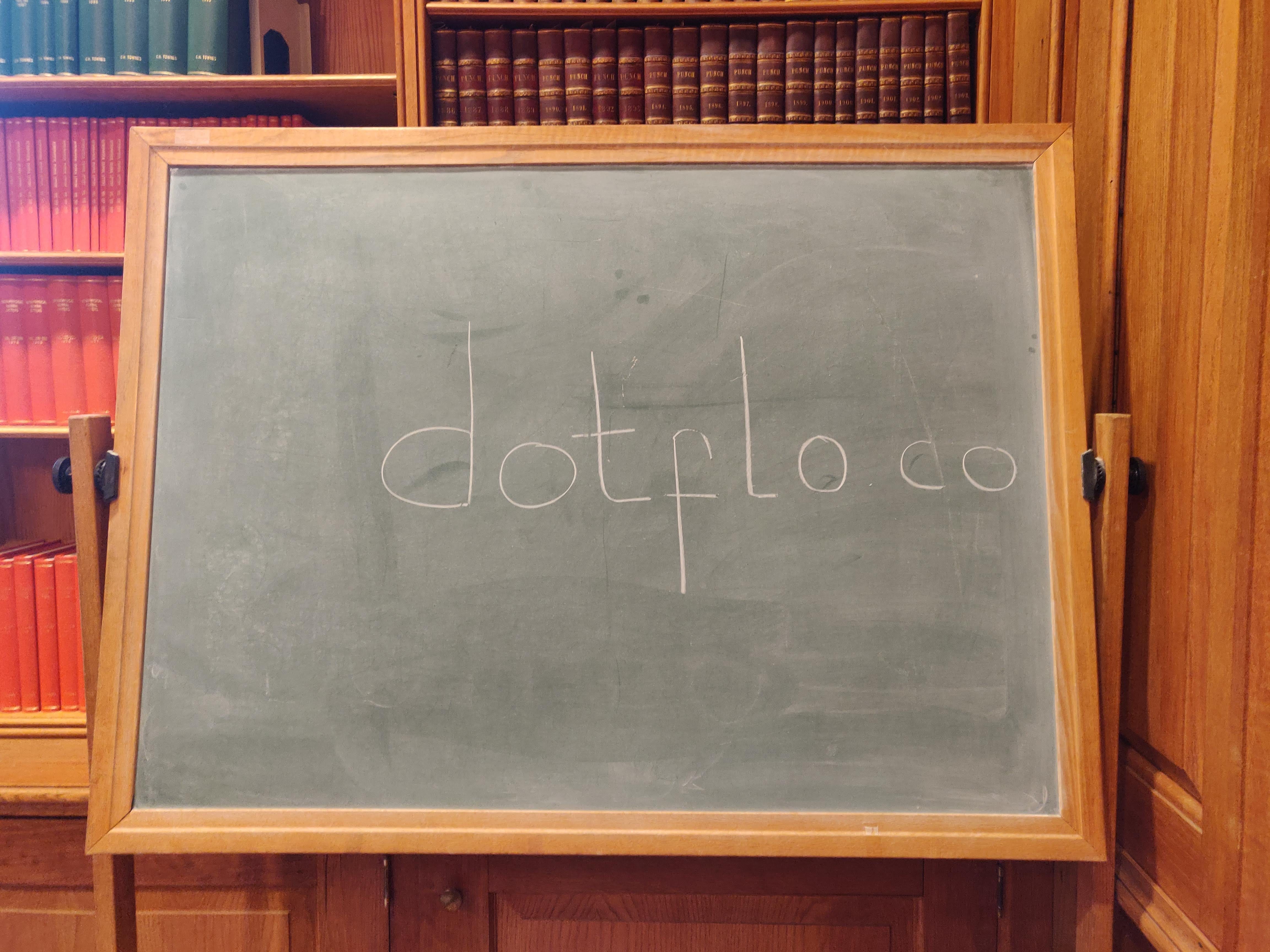 We decided on dotflo.co (has a nice ring to it!)