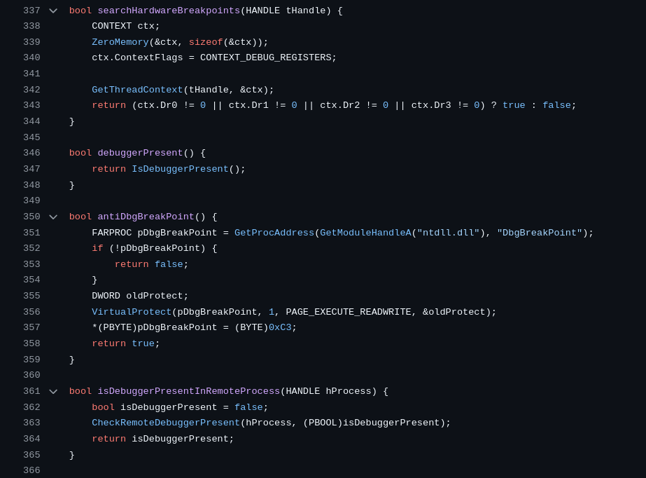 Adding AntiDebugging Techniques to Malware Resurrector
