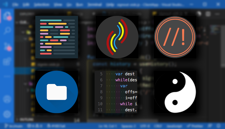 VS Code extension icons